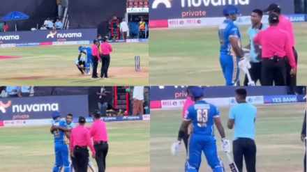 [WATCH] Fan Enters Field And Touches Suryakumar Yadav’s Feet; His Gesture Draws Attention