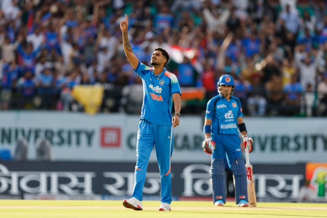 IND vs AFG 2026 1st ODI: [WATCH] Debutant Gurnoor Brar Removes Ibrahim Zadran For 1 In The First Over
