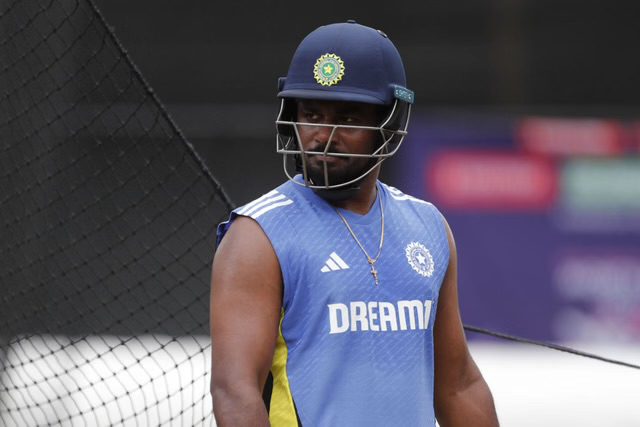 [WATCH]- Sanju Samson Showcases Stunning No-Look Sixes During T20I Preparations