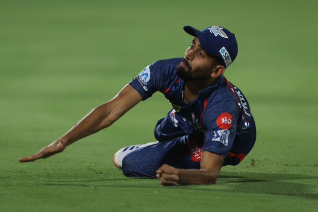 [WATCH]- IND vs AFG: Prince Yadav Pulls Off Brilliant Catch to Send Back Rashid Khan
