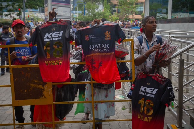 [WATCH]- RCB Jersey Steals Attention In Stands During 2026 FIFA World Cup Clash