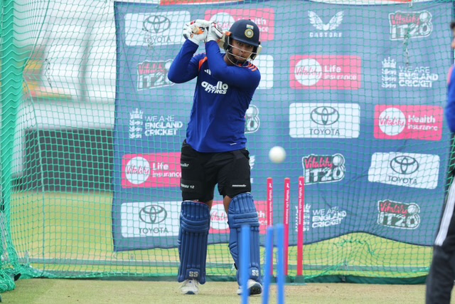 [WATCH]- Vaibhav Suryavanshi Steals The Show During India’s Net Session Before England Clash