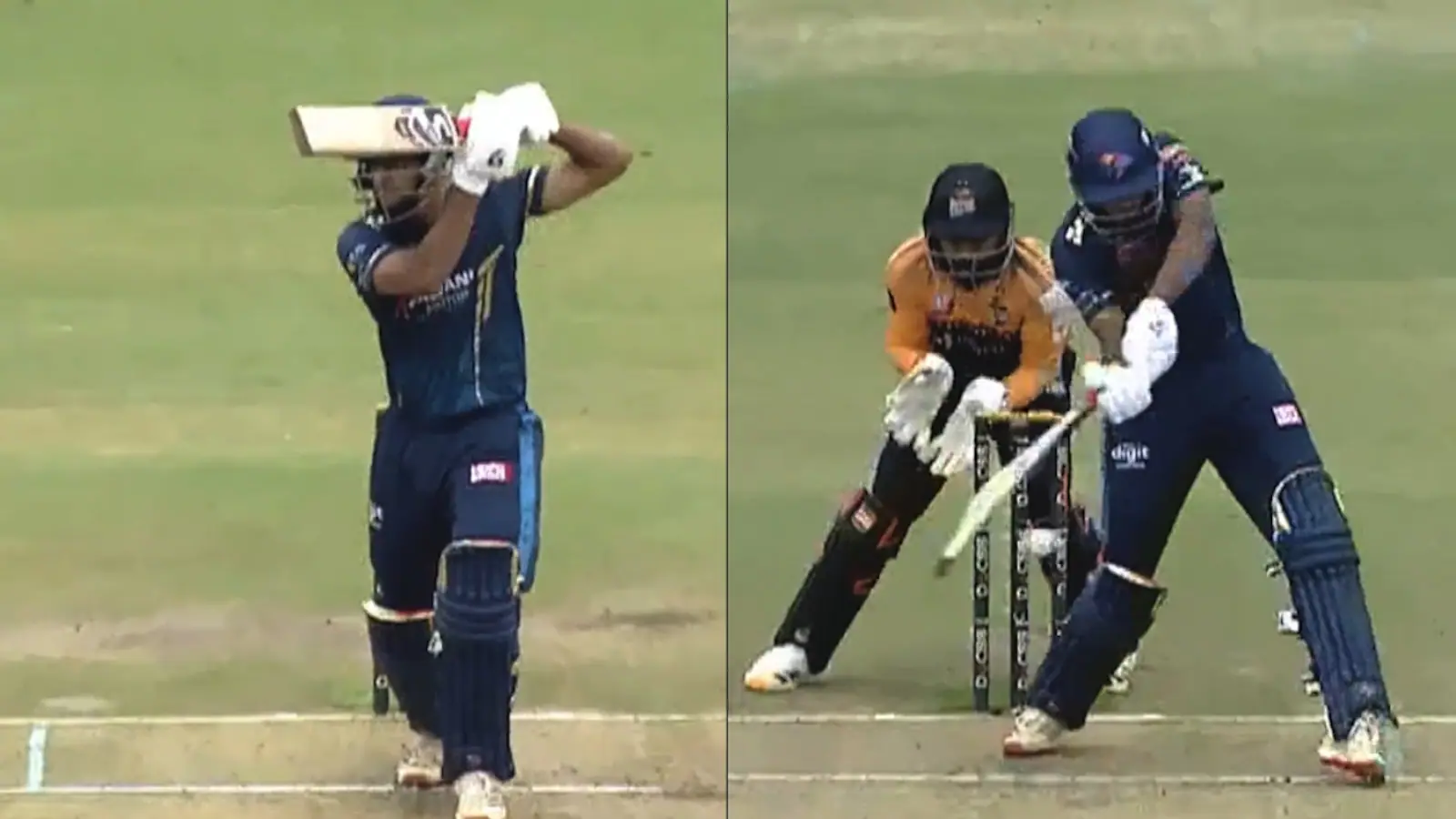 [WATCH]- Rahul Dravid’s Son Samit Impresses With Dazzling 360-Degree Batting Display
