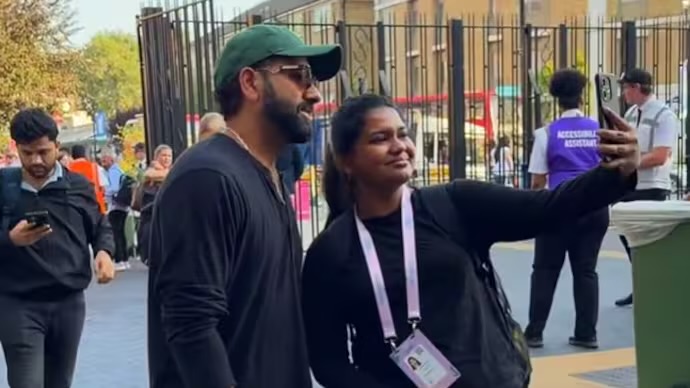 [WATCH]- Rohit Sharma Arrives In Style For The Hundred Opener After Lord’s Heroics