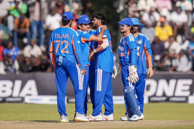 [WATCH]- Yash Thakur Announces Himself With Maiden International Wicket in 2nd T20I vs Zimbabwe