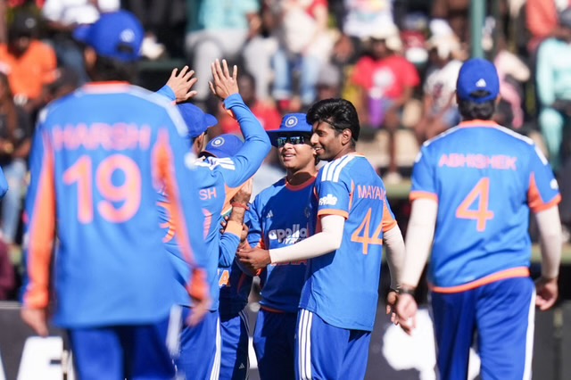 [WATCH]- Vaibhav Suryavanshi Takes Stunning Catch to Remove Brian Bennett First Ball